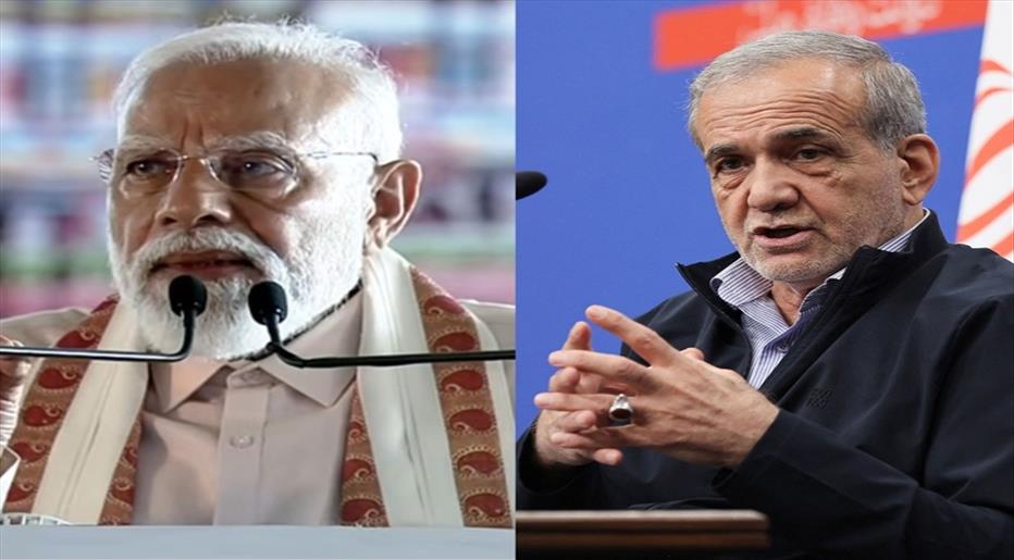 PM Modi speaks to Iranian President Pezeshkian, voices concern over escalating West Asia conflict